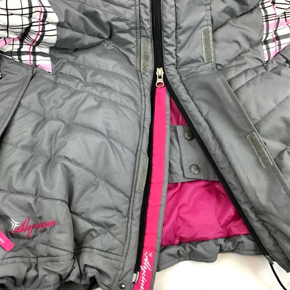 Alycium Y2K Snowboard Puffer Coat LG - Picture 4 of 8